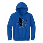 BE145<br>Youth Hoodie "Bears Splatter"