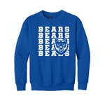 BE152<br>Youth "Bears Bears Bears" Crewneck
