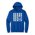 BE155<br>Adult "Bears Bears Bears" Hoodie